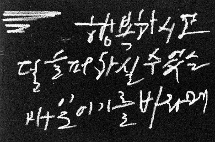 행복하시고 덜 슬퍼하실 수 있는 내일이기를 바라며