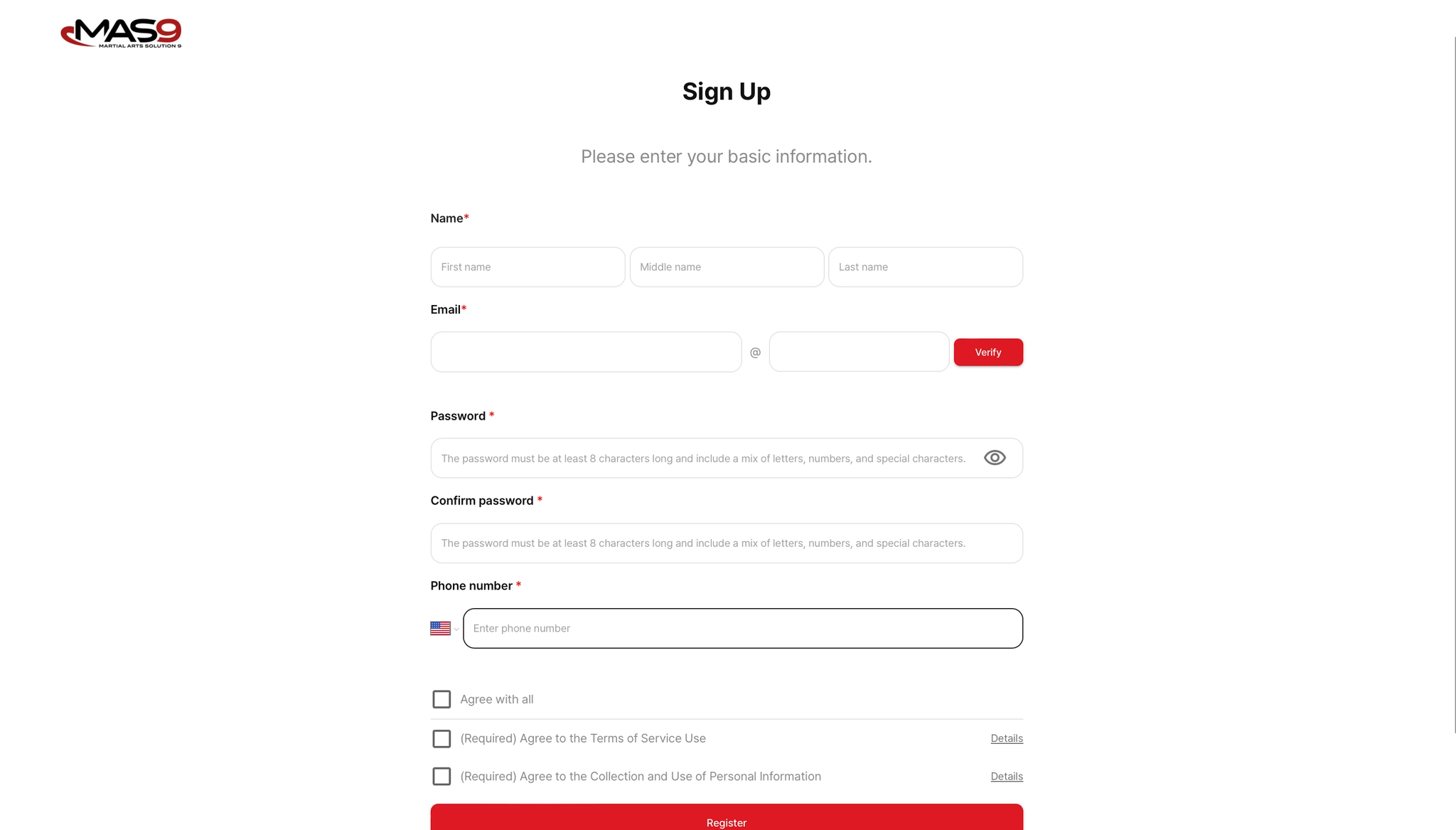 User interface showing the Member Detail section with 'Get Free Trial' button