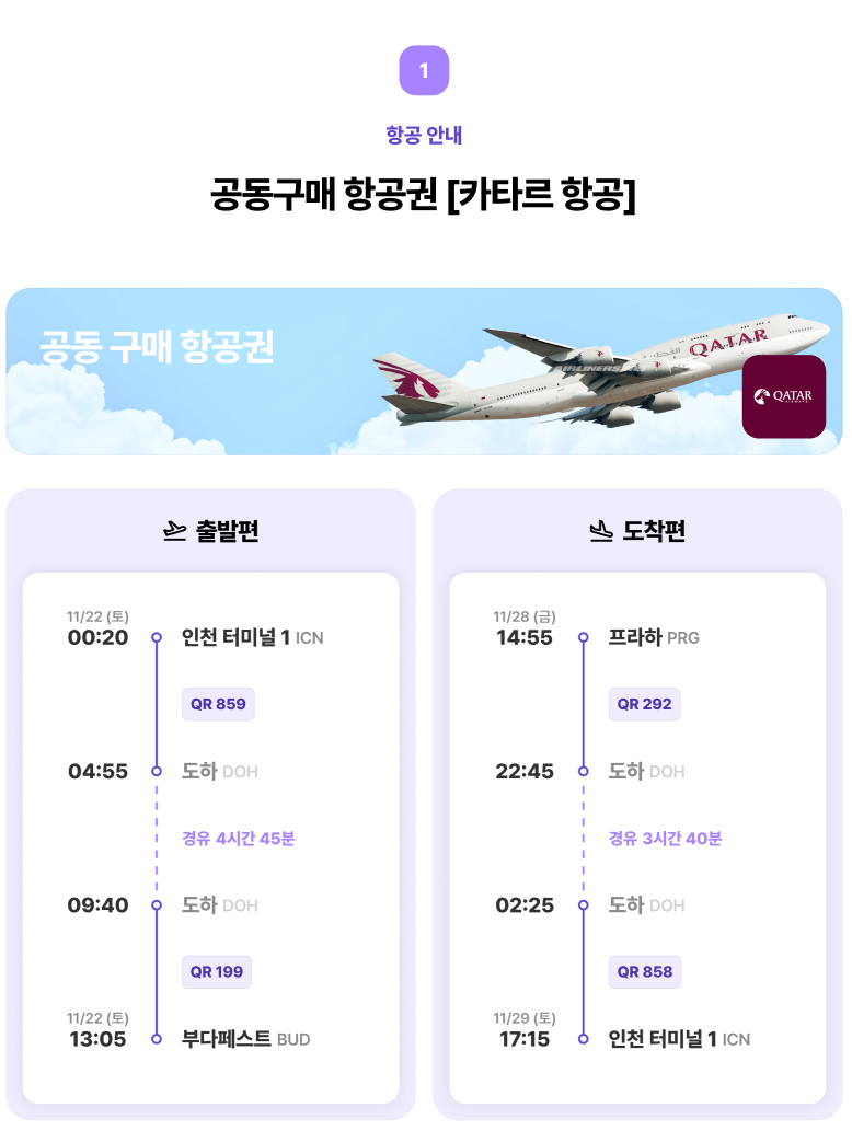 항공권 정보