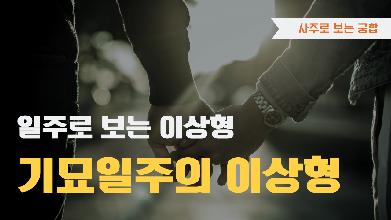 사주로 보는 궁합 일주로 보는 이상형, 기묘일주 이상형을 확인하세요