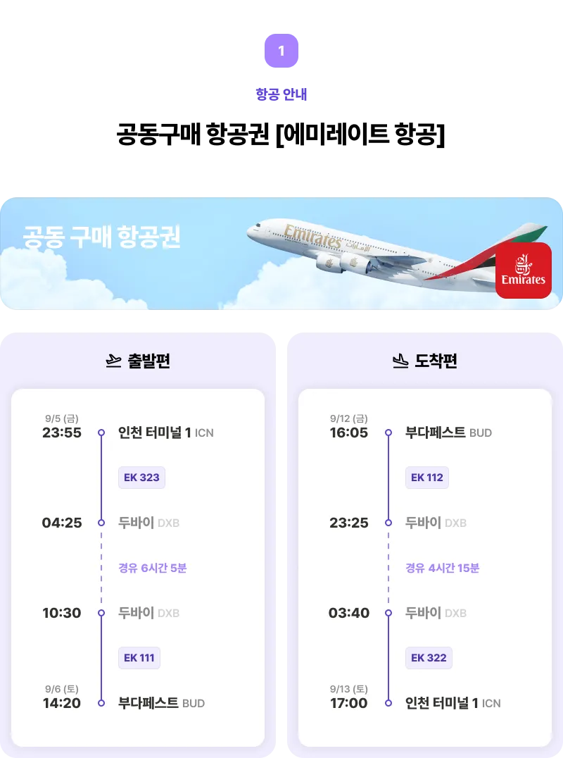 항공권 정보