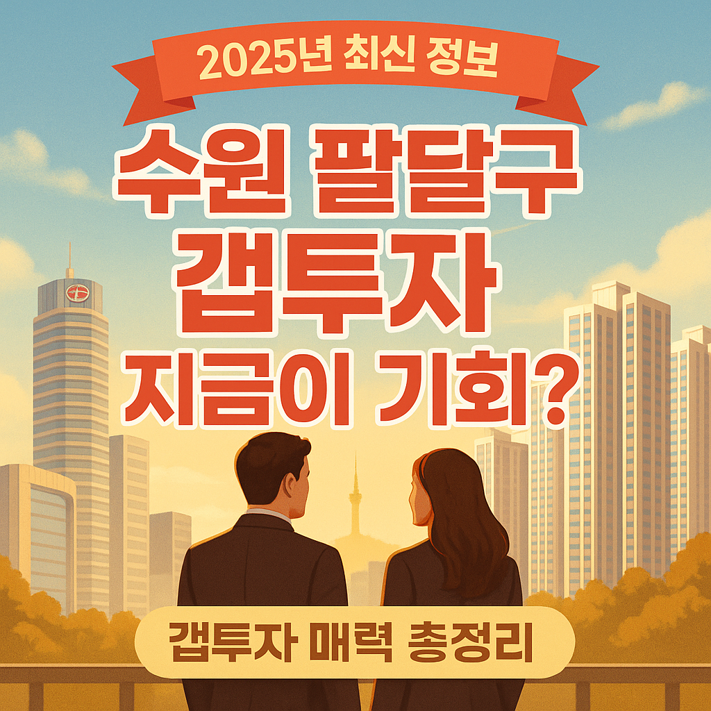수원 팔달구 부동산 갭투자