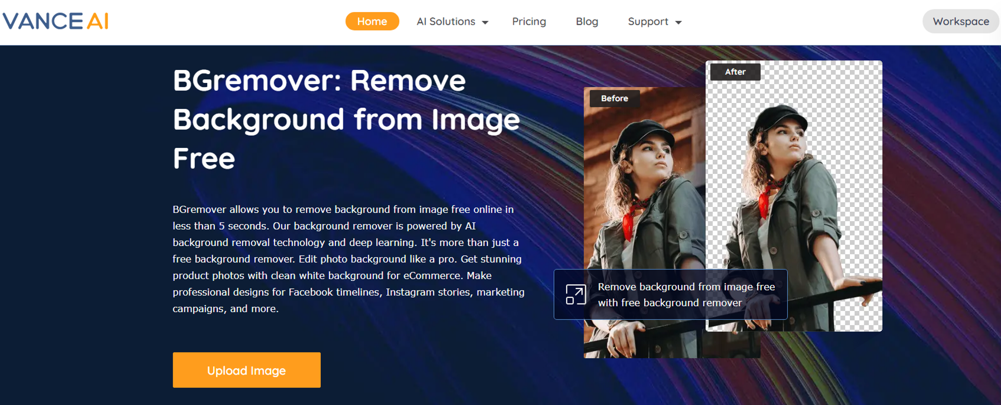 BGremover - AI Background Remover to remove Background from Image Free