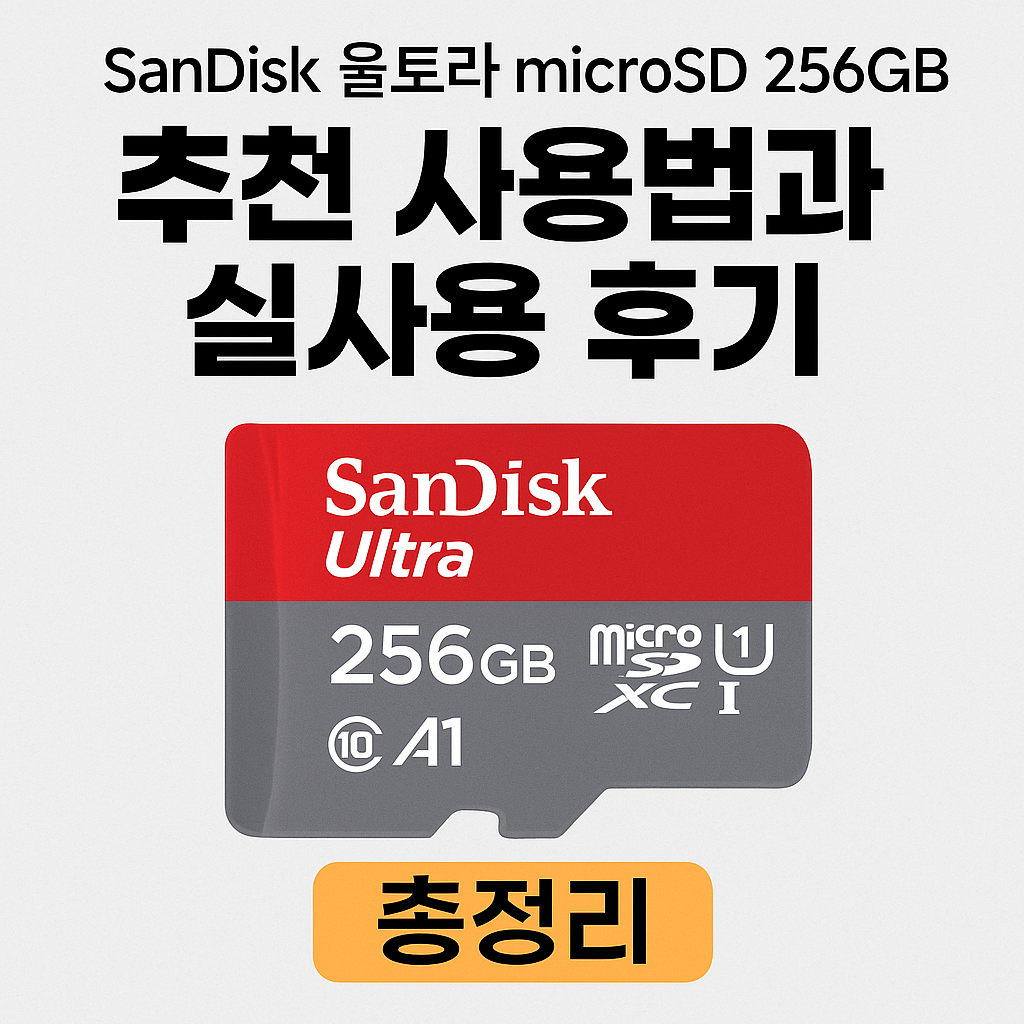 SanDisk 울트라 microSD 256GB