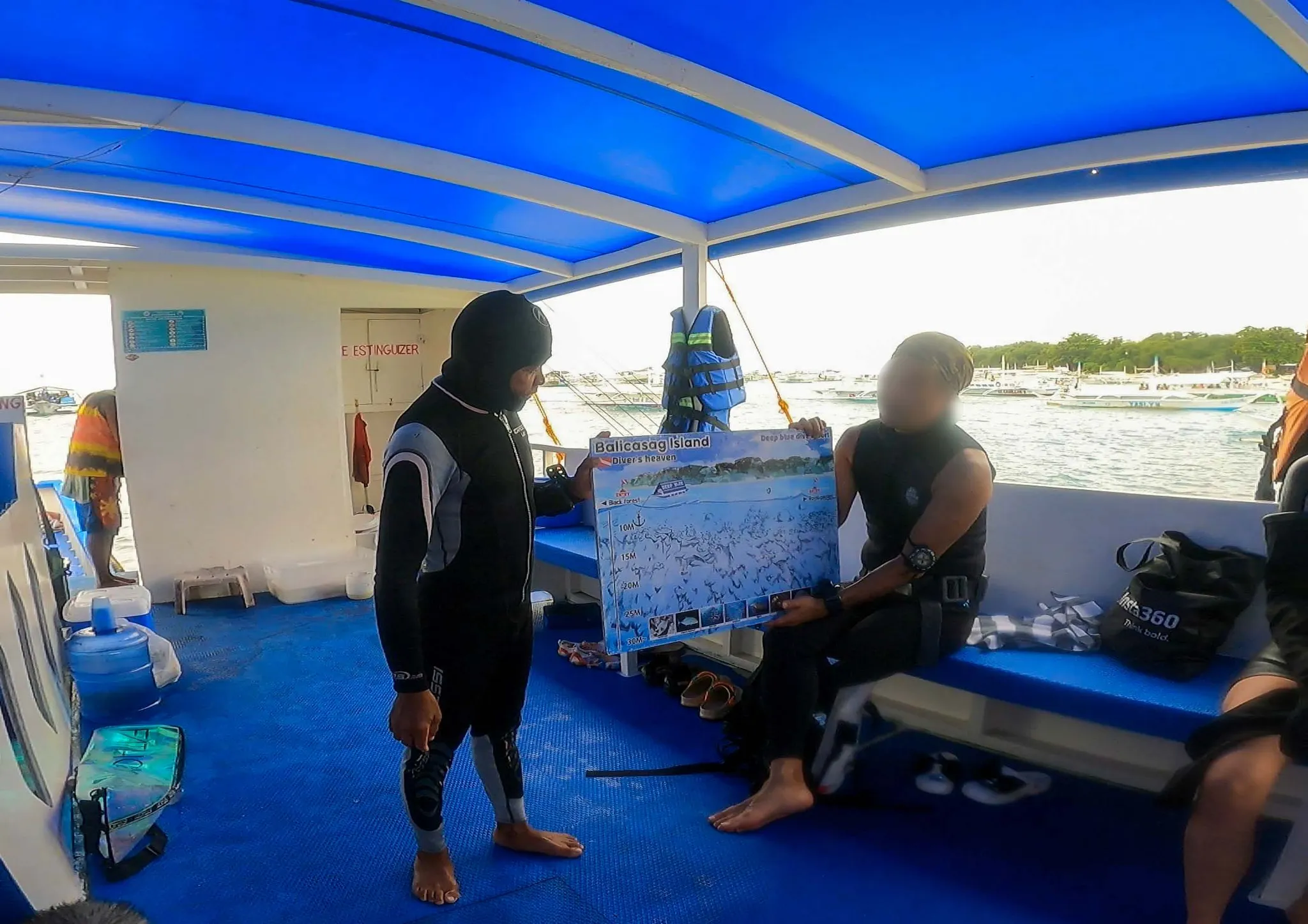 Balicasag Island scuba 발리카삭 다이빙 브리핑