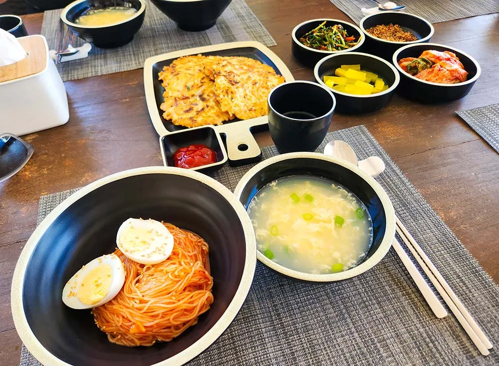 지오션 다이브 식사