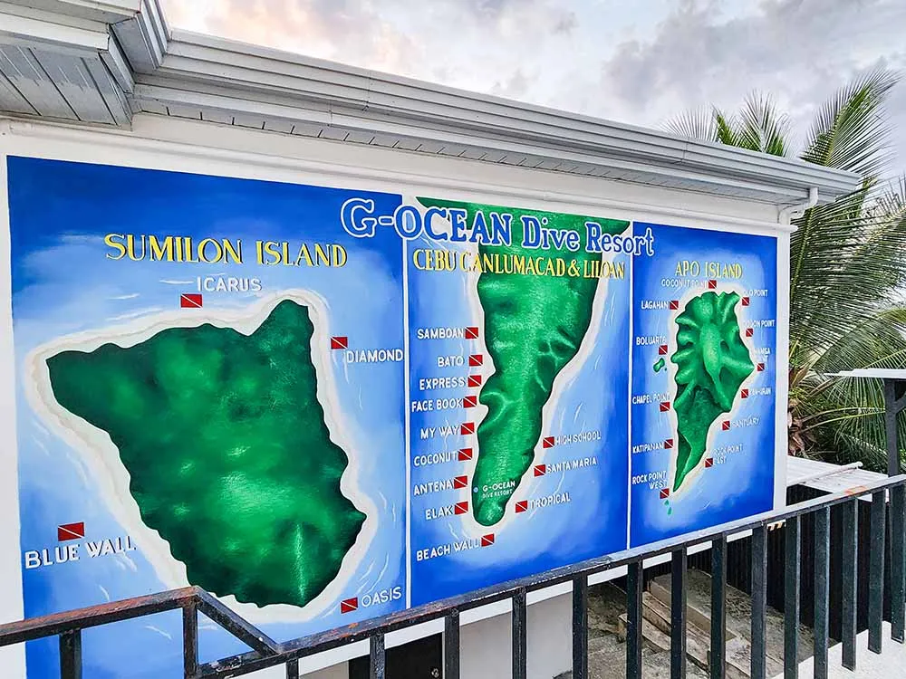 릴로안 다이브 사이트맵