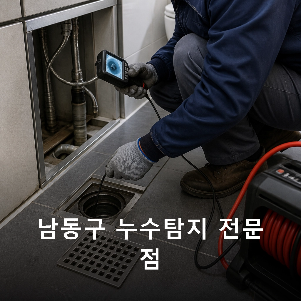물이 새는 곳 확인하기: 남동구 구월동 누수탐지 필요성 알아보기