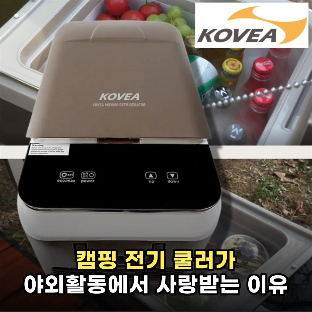 캠핑 전기 쿨러가 야외활동에서 사랑받는 이유