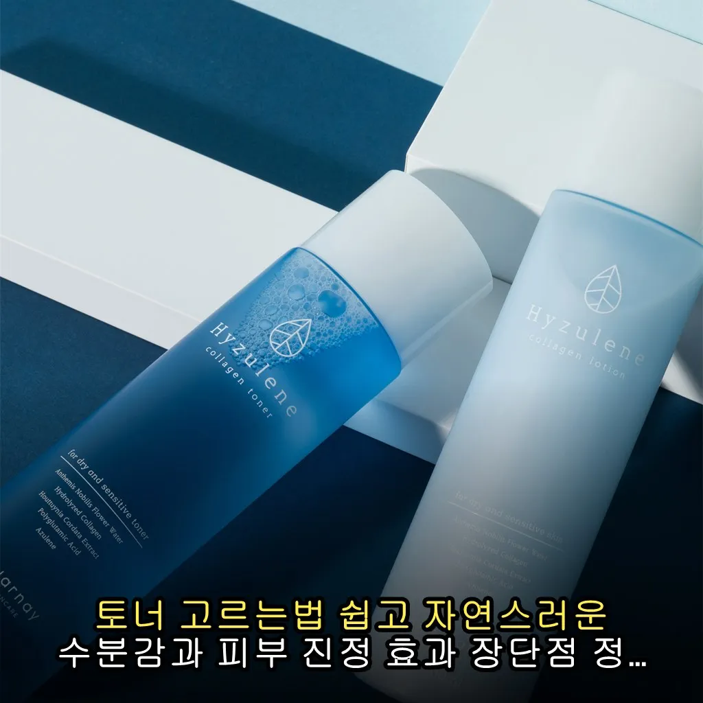 토너 고르는법 쉽고 자연스러운 수분감과 피부 진정 효과 장단점 정리