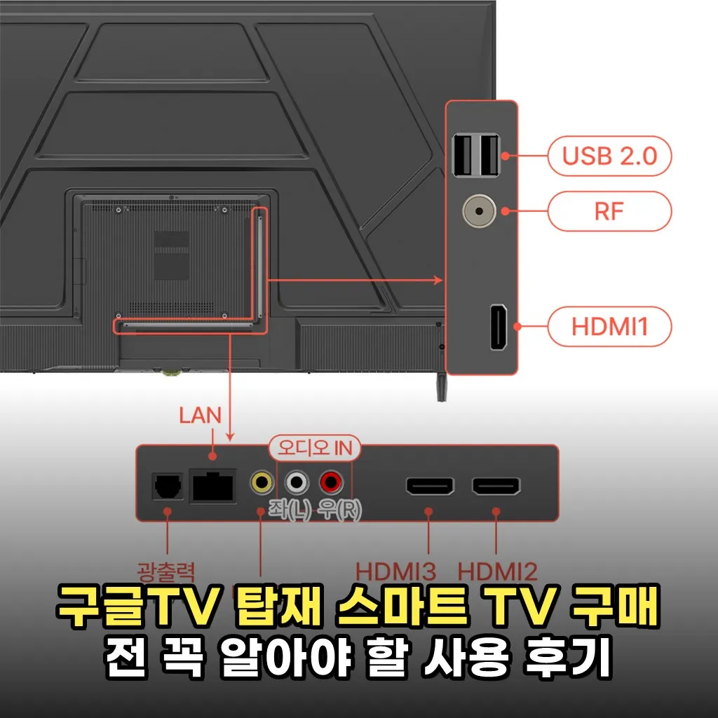 구글TV 탑재 스마트 TV 구매 전 꼭 알아야 할 사용 후기