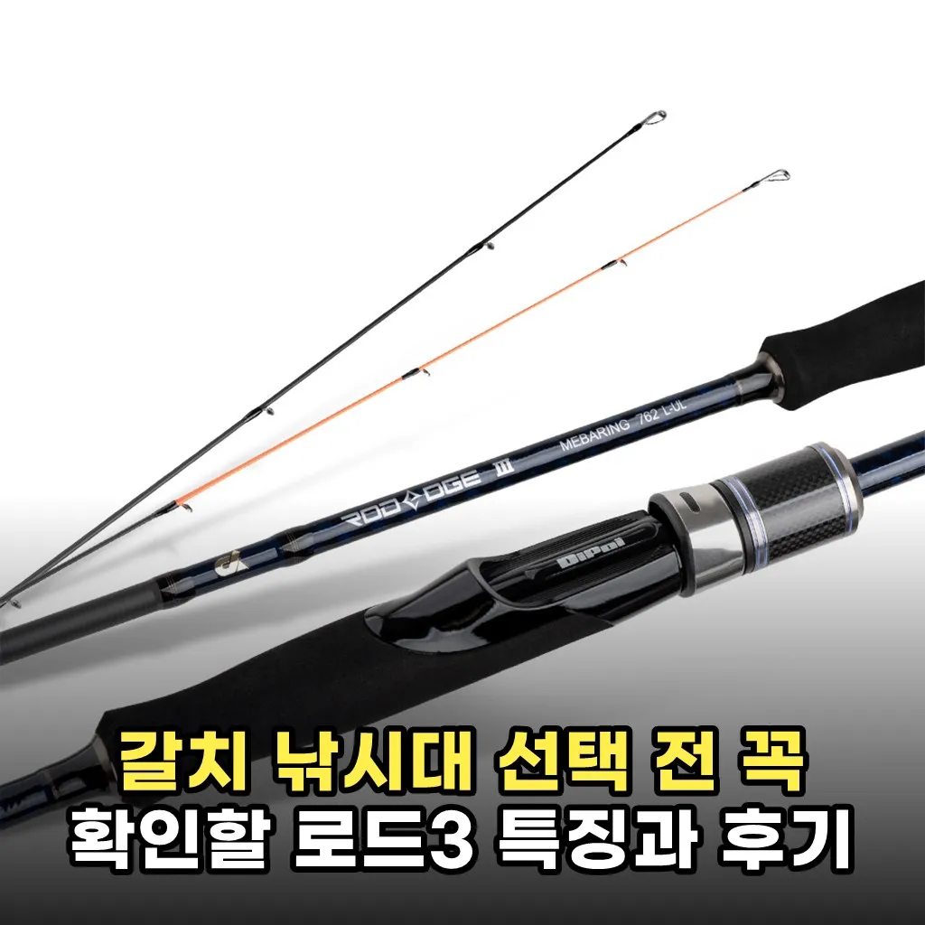 갈치 낚시대 선택 전 꼭 확인할 로드3 특징과 후기