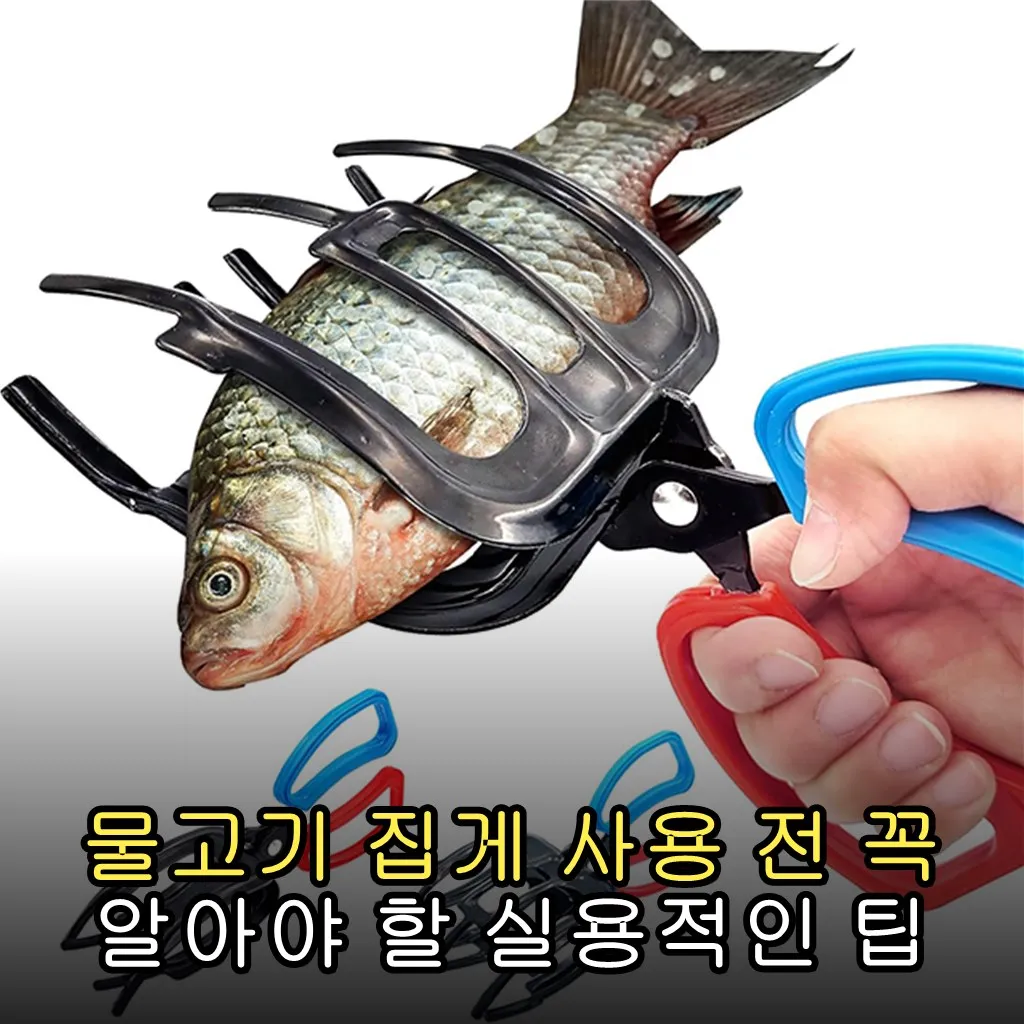 물고기 집게 사용 전 꼭 알아야 할 실용적인 팁