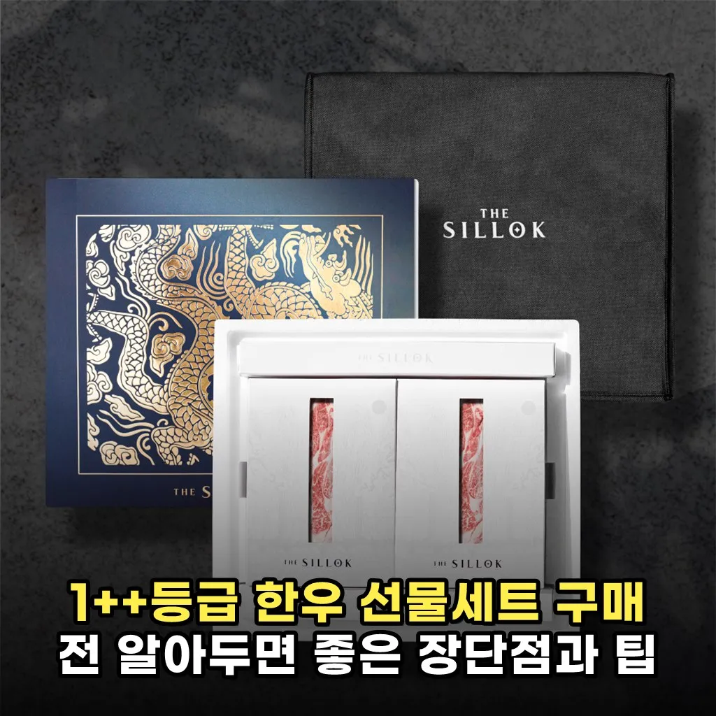 1++등급 한우 선물세트 구매 전 알아두면 좋은 장단점과 팁