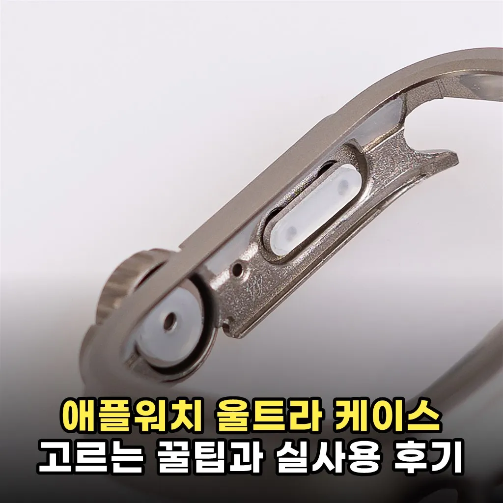 애플워치 울트라 케이스 고르는 꿀팁과 실사용 후기