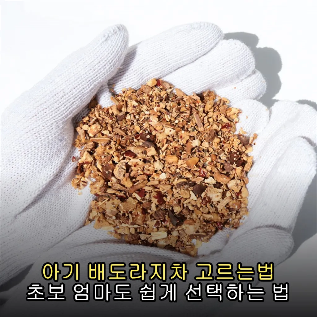 아기 배도라지차 고르는법 초보 엄마도 쉽게 선택하는 법