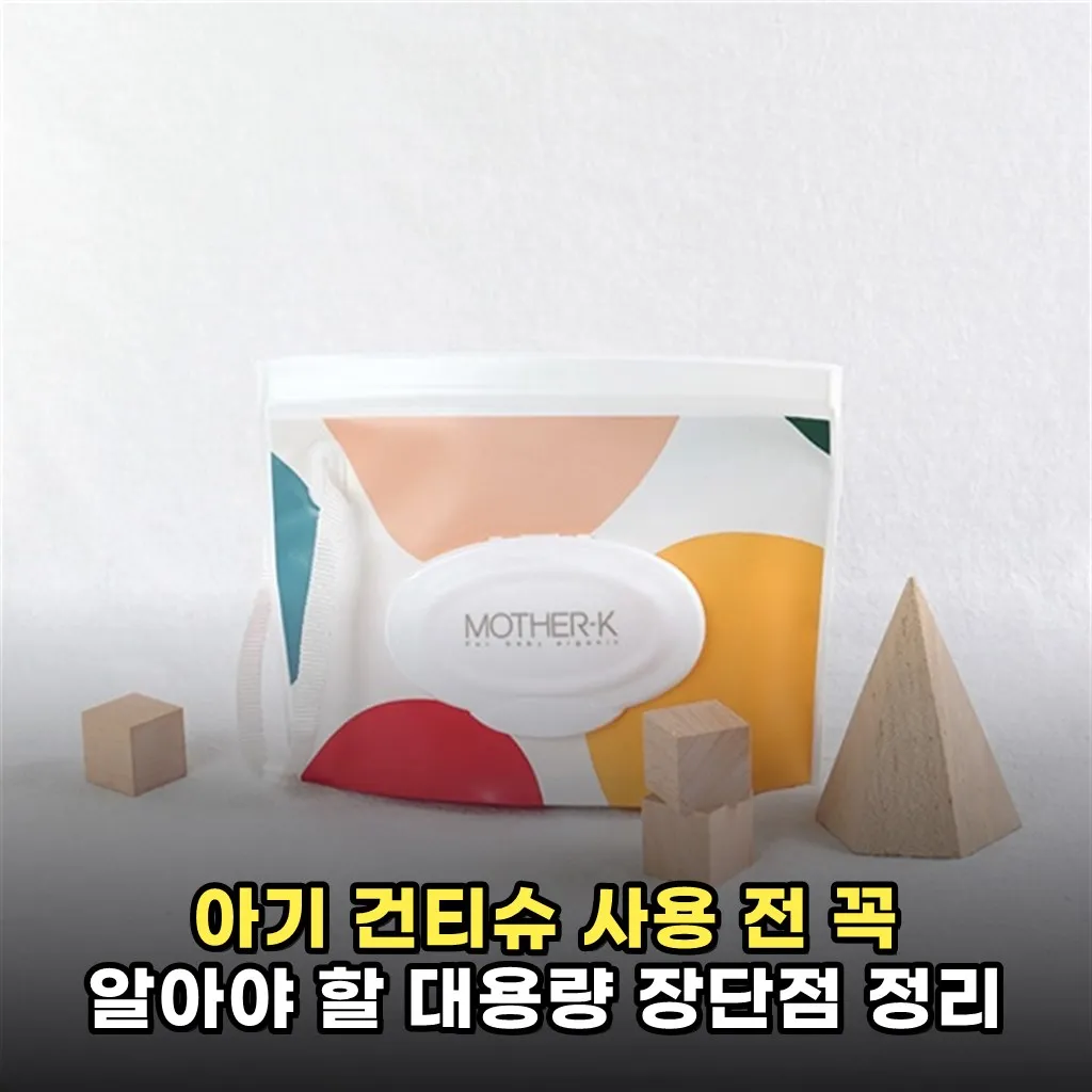 아기 건티슈 사용 전 꼭 알아야 할 대용량 장단점 정리