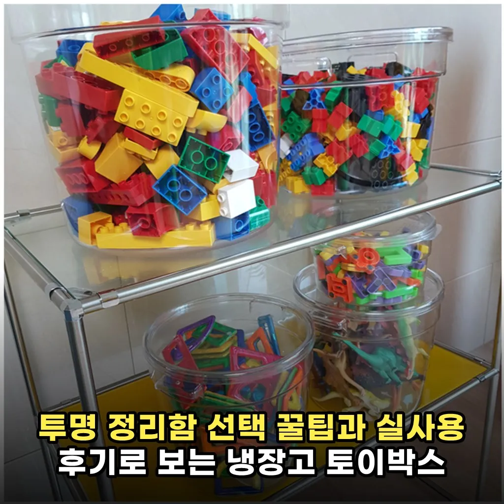 투명 정리함 선택 꿀팁과 실사용 후기로 보는 냉장고 토이박스