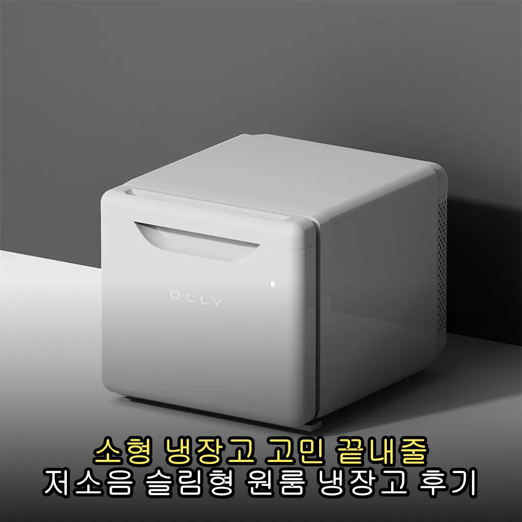 소형 냉장고 고민 끝내줄 저소음 슬림형 원룸 냉장고 후기