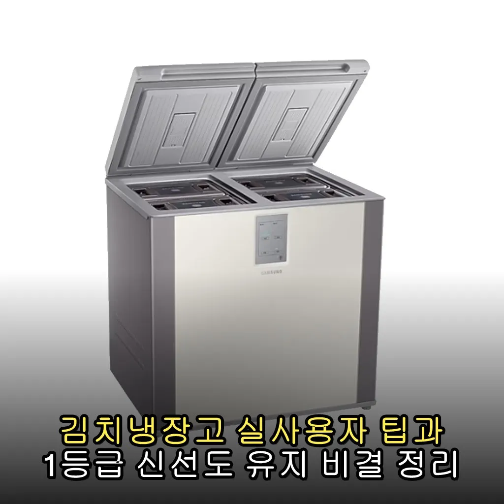 김치냉장고 실사용자 팁과 1등급 신선도 유지 비결 정리