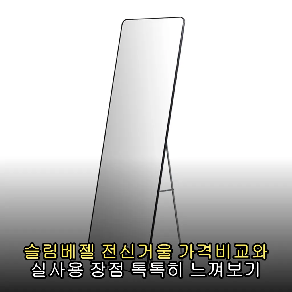 슬림베젤 전신거울 가격비교와 실사용 장점 톡톡히 느껴보기