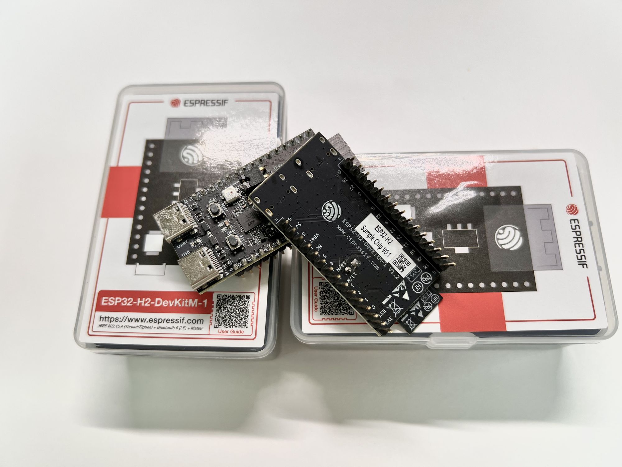 Using zigbee with an ESP32-H2 and an ESP32-C6 to control a LED 