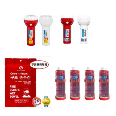 전국 소방서 대량 납품을 위해 대형 트럭에 실린 홍보물 박스들과 더망고의 물류 인프라