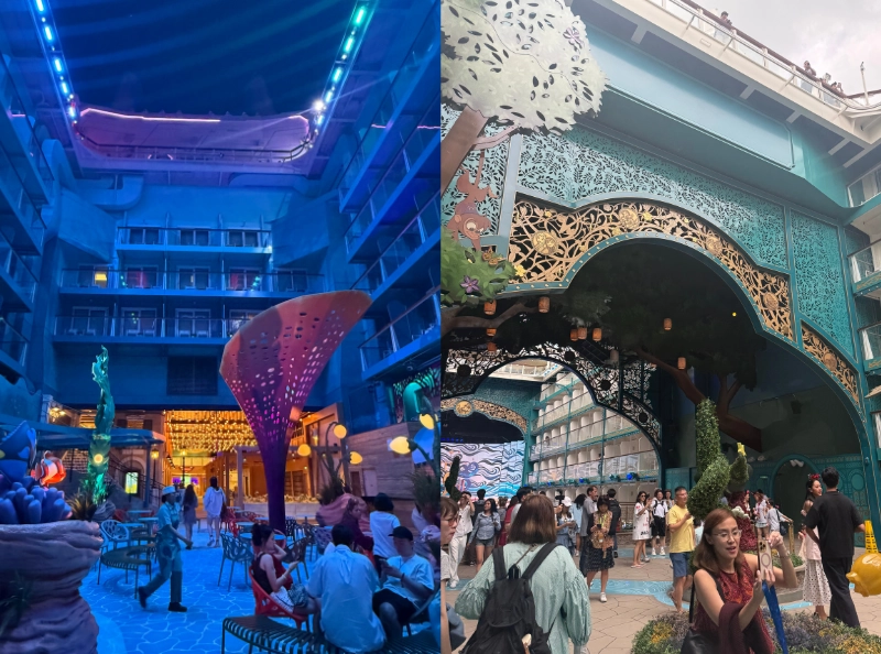 싱가포르 디즈니 크루즈 7가지 테마구역