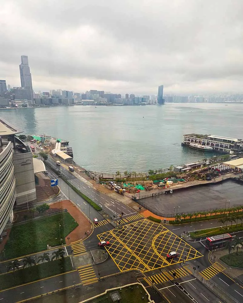 우기 시작인 홍콩의 4월