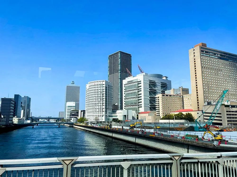 이코카 카드를 이용한 교통을 통해 바라본 오사카 나카노시마 도지마 강