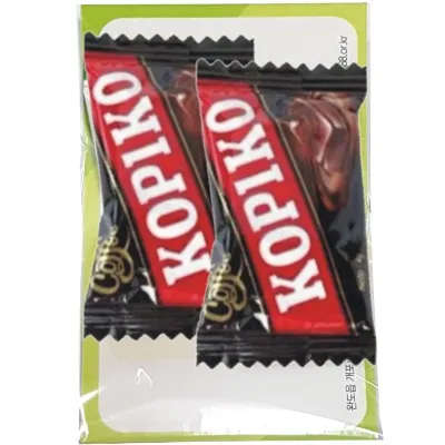 코피코 커피맛 명함사탕 제작 안내 - 양심판촉 더망고 전문 인쇄 및 전국 배송