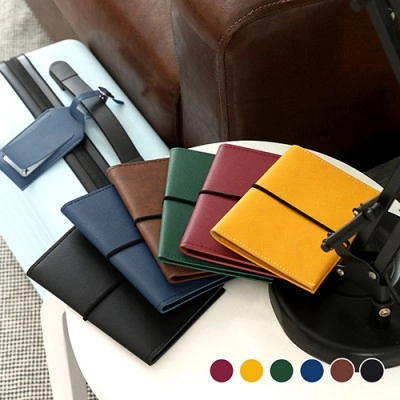 클래식 레더 여권지갑, 외고신입생홍보, 과학고입학홍보, 국제고입학기념품