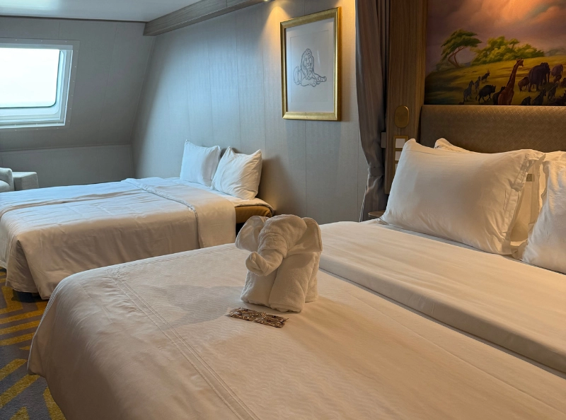 싱가포르 디즈니 크루즈 객실