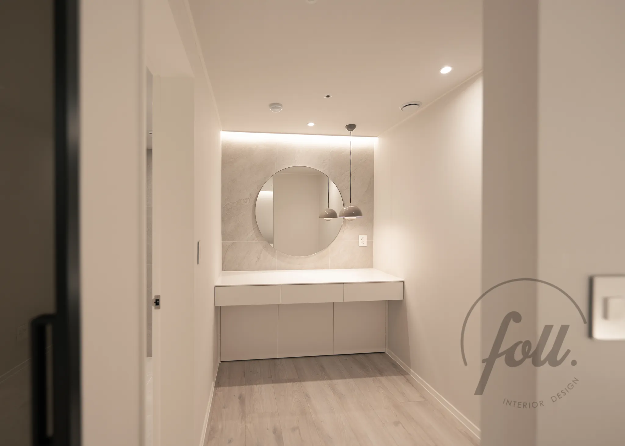 여수시 대성베르힐 파우더룸 인테리어