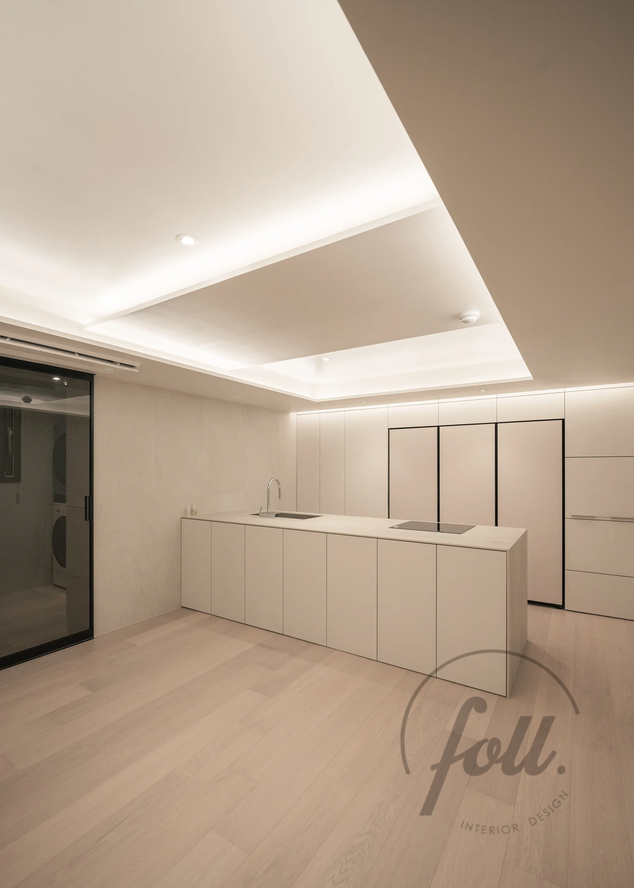 우물천장이 아름다운 주방인테리어