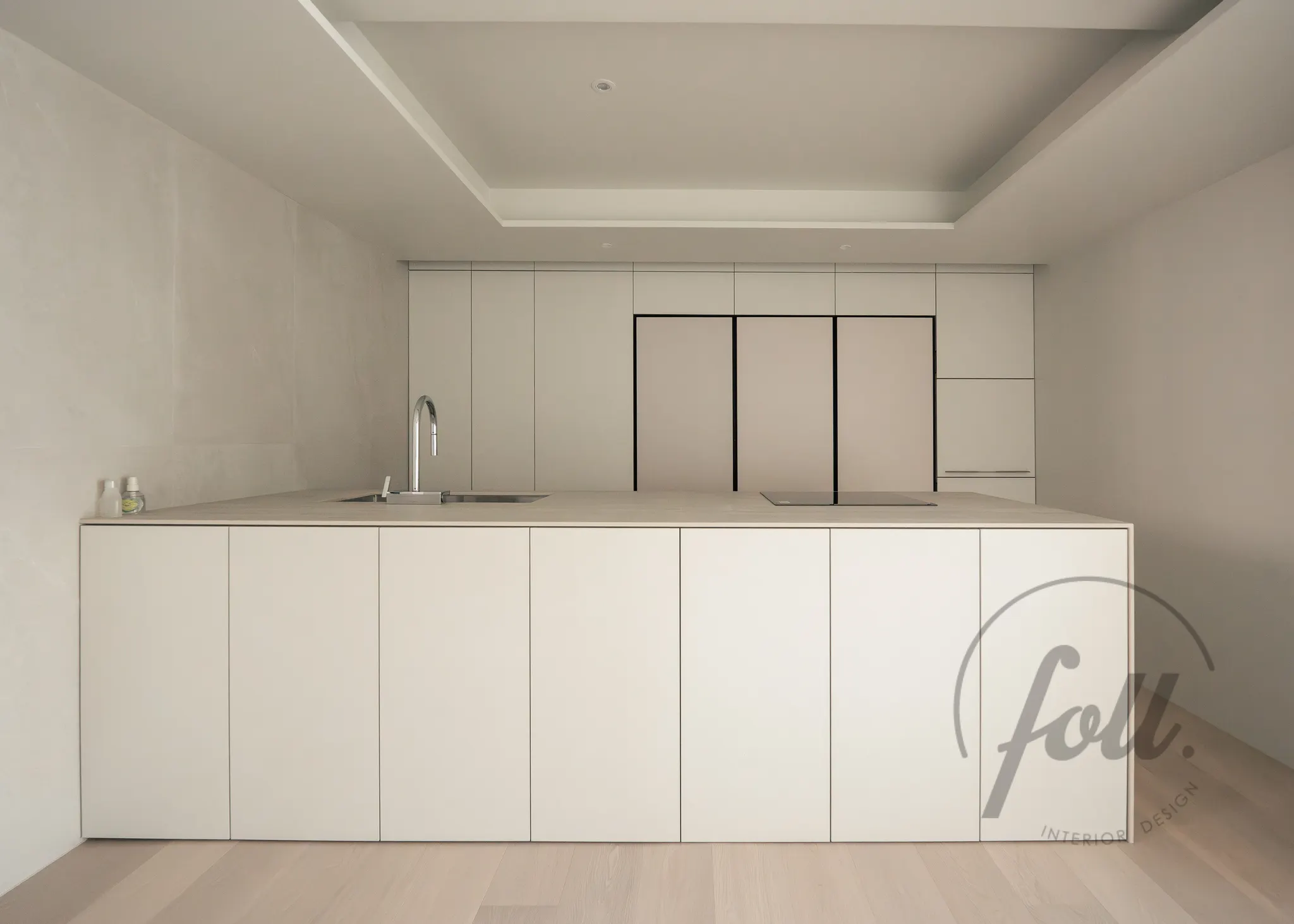 문수코아루 67평형 대면형 아일랜드 인테리어