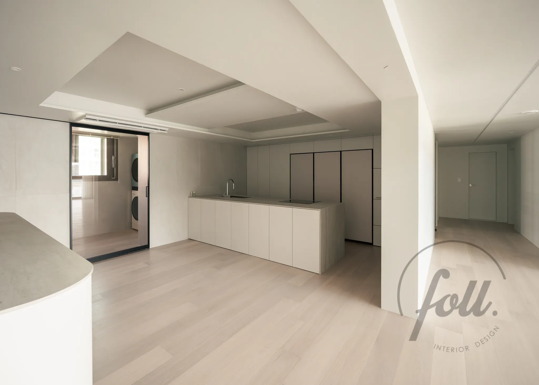 여수시 문수코아루 67평형 주방 인테리어