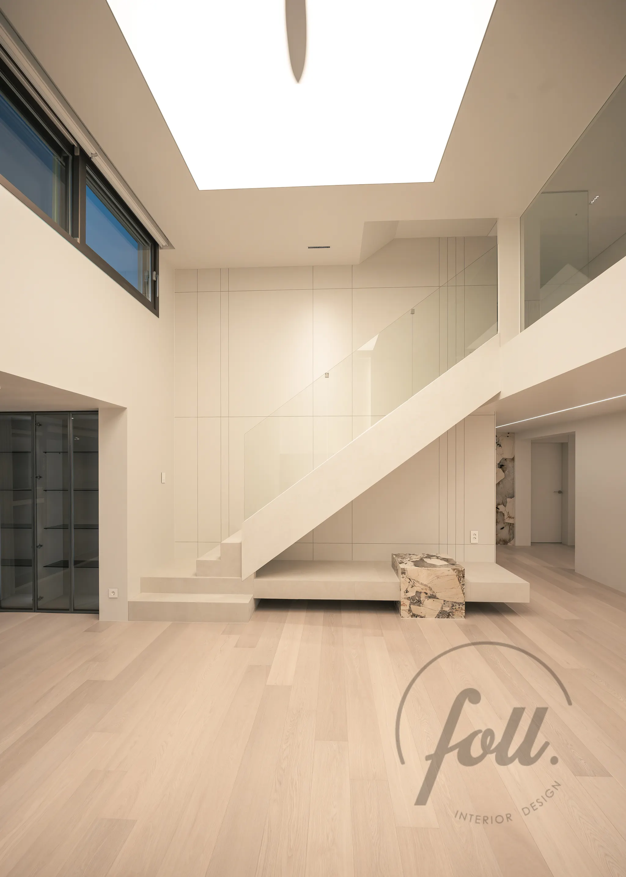 복층구조의 아파트 인테리어