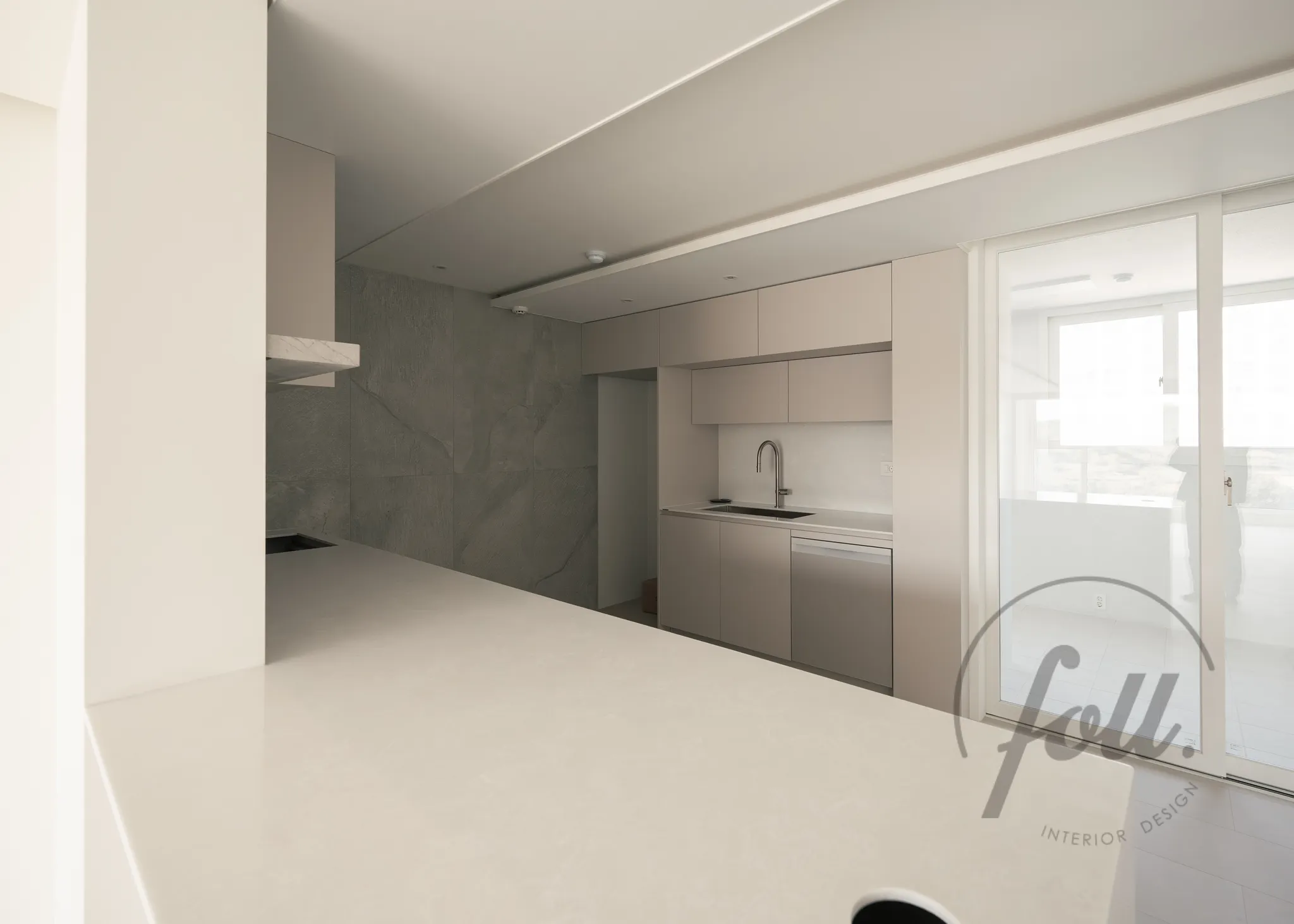 여수 주방 인테리어 - 장성우미린 42평형