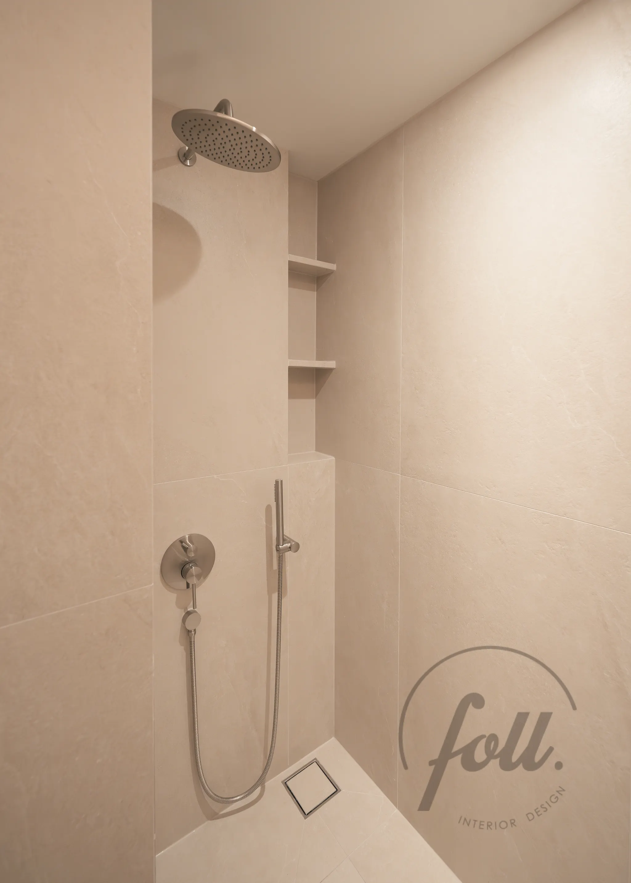 화장실 매립선반, 매립수전 인테리어