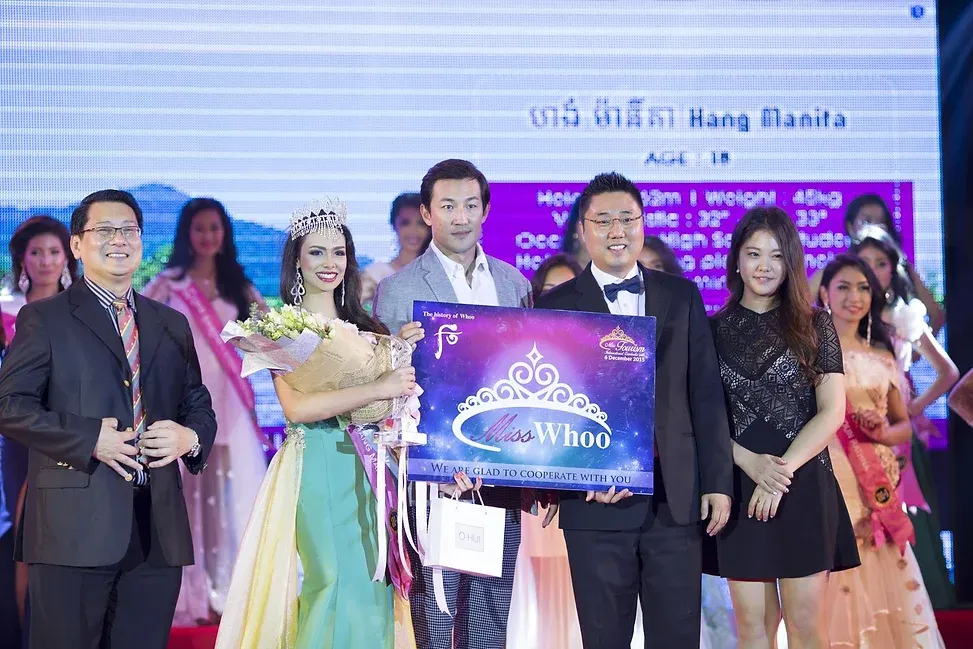 캄보디아 미스 캄보디아 (Miss Tourism International Cambodia) 화장품 브랜드 엠바서더 3