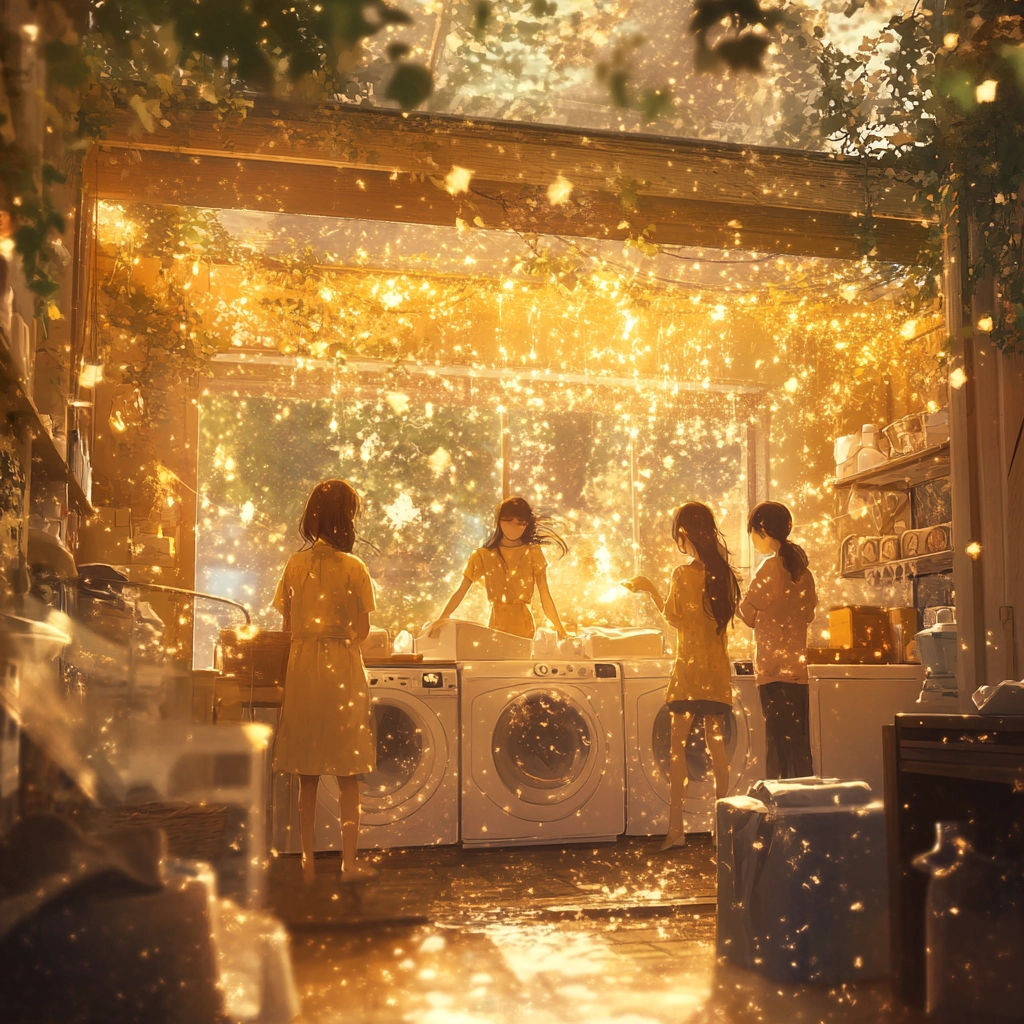 마음의 얼룩을 지우는 세탁소