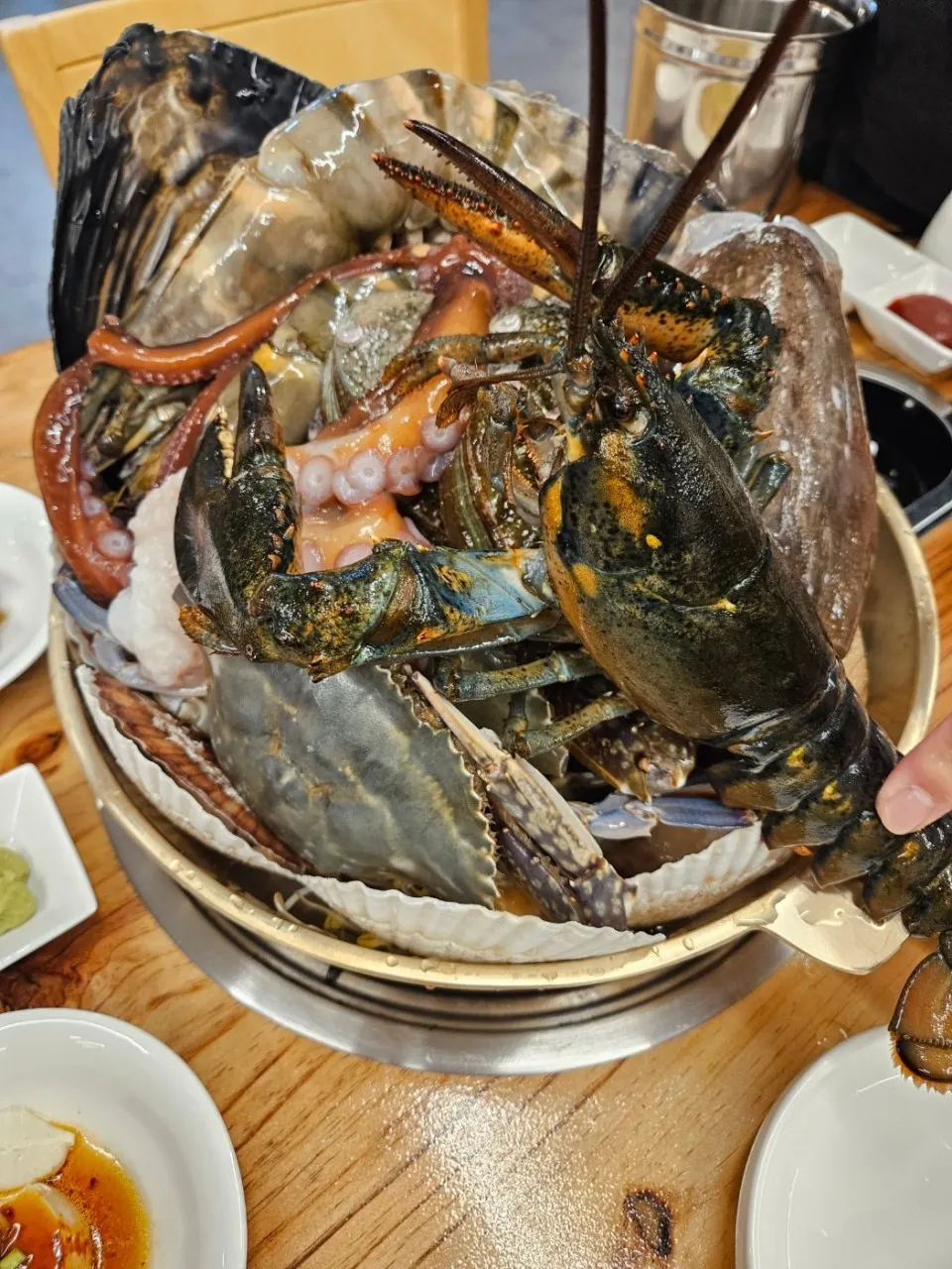 청솔해물탕 해산물 퀄리티