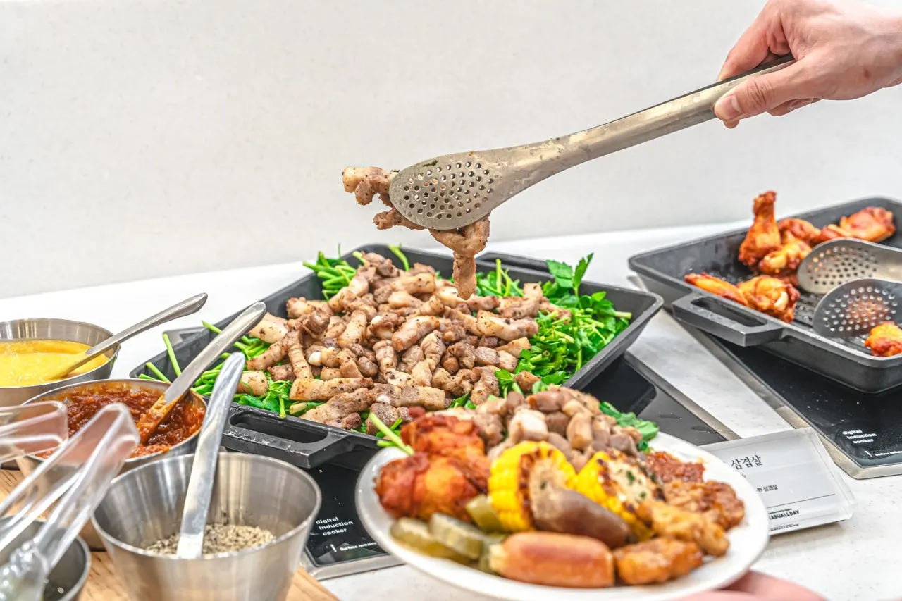 샤브올데이 샐러드바