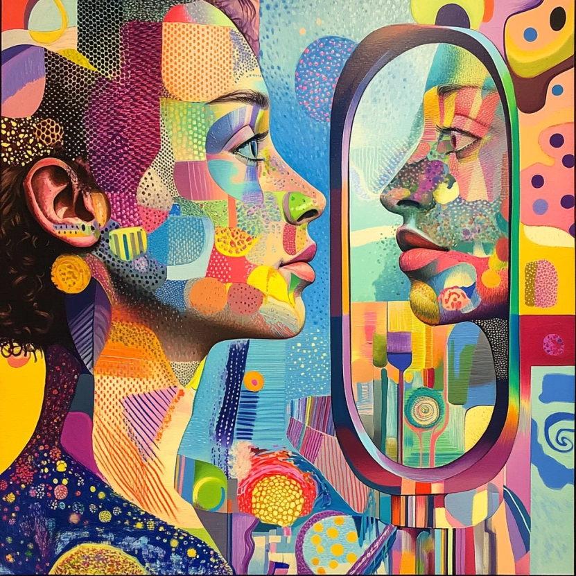 다른 사람을 모방하지 말고 진정한 나를 찾자