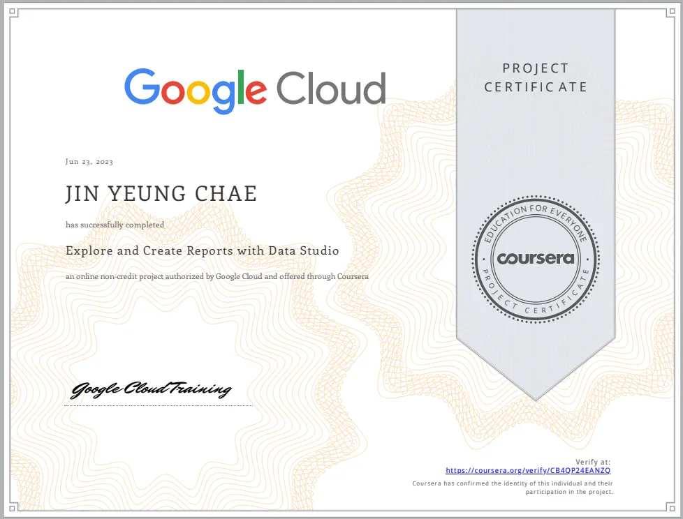 Explore and Create Reports with Data Studio