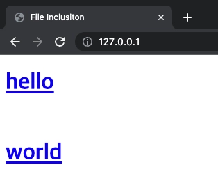 LFI & RFI 기법 및 실습