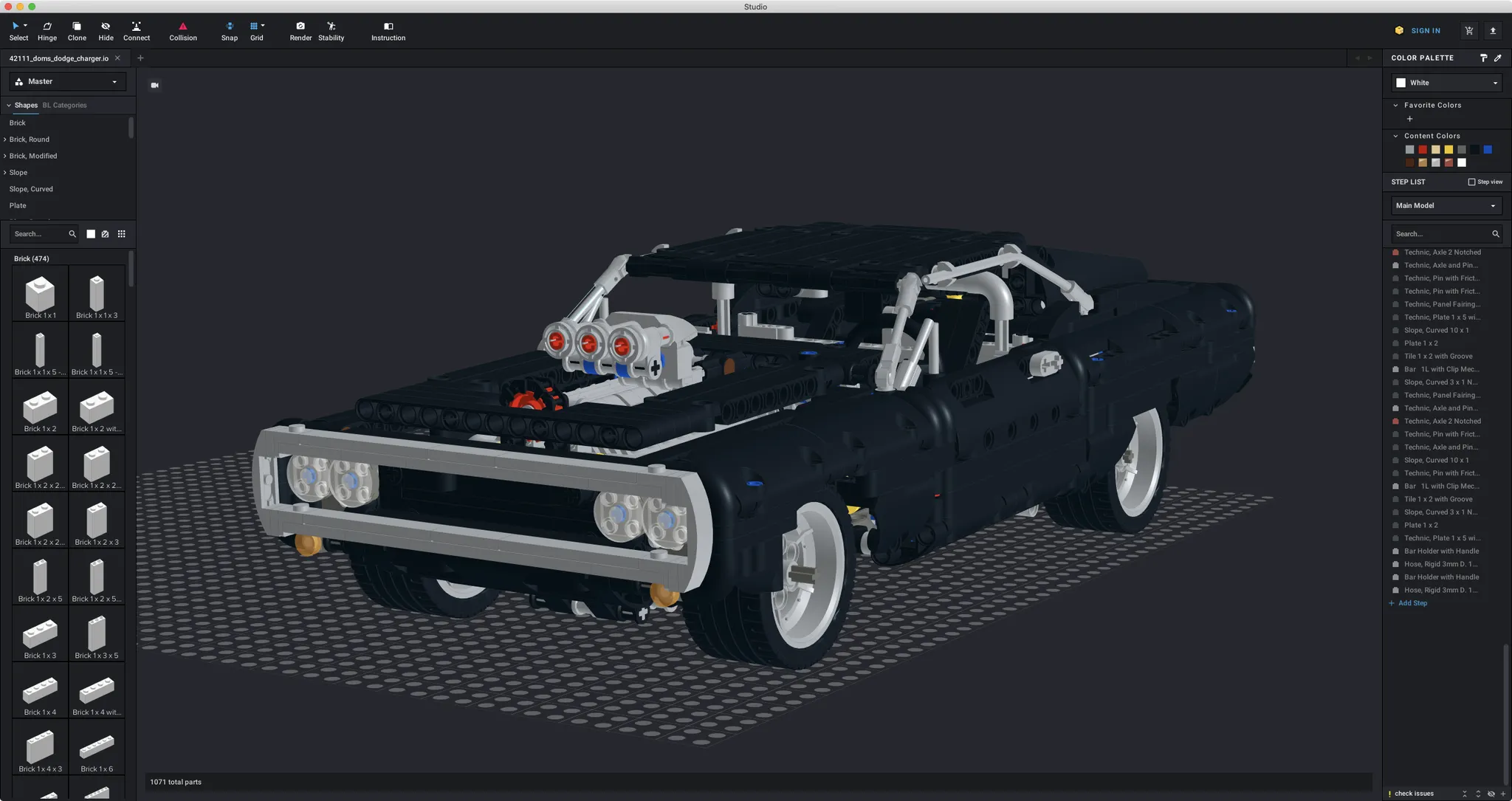 Python으로 모델링 정리 1. Lego Brick